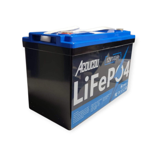 Литиевый аккумулятор LiFePO4 12.8 В 100 А·ч (1.28 кВт·ч)