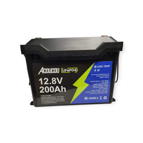 Литиевый аккумулятор LiFePO4 12.8В 200А·ч (2.56 кВт·ч)