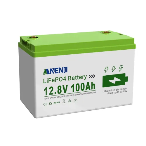 ANENJI LiFePO4 battery, 100Ah capacity, 12.8V